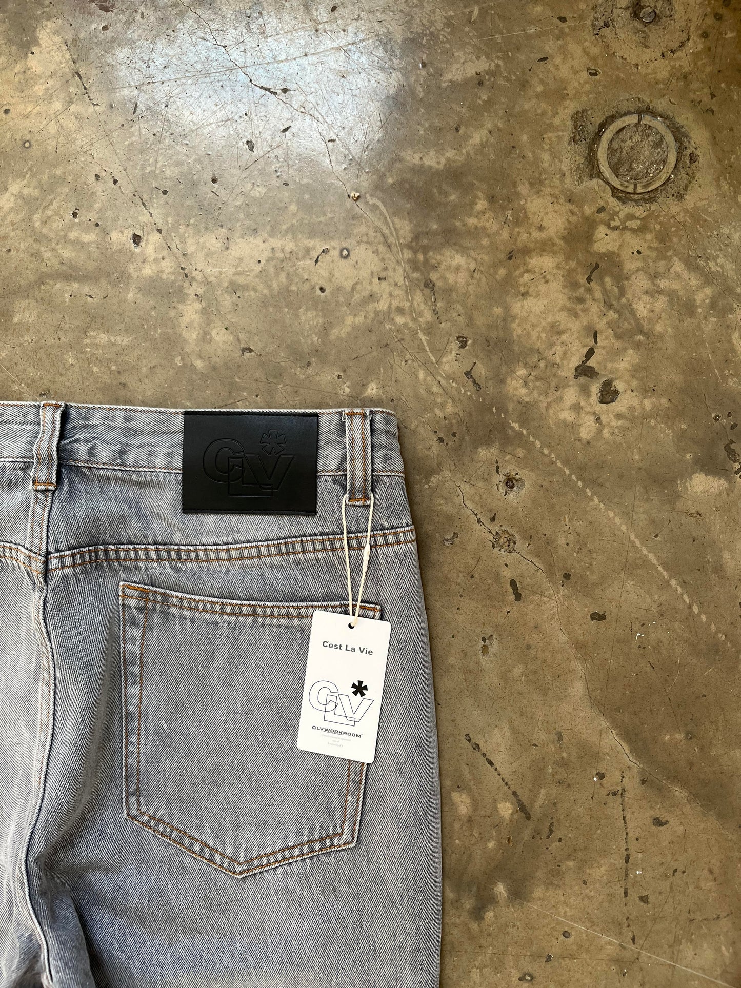 Double Hem Denim *steel grey